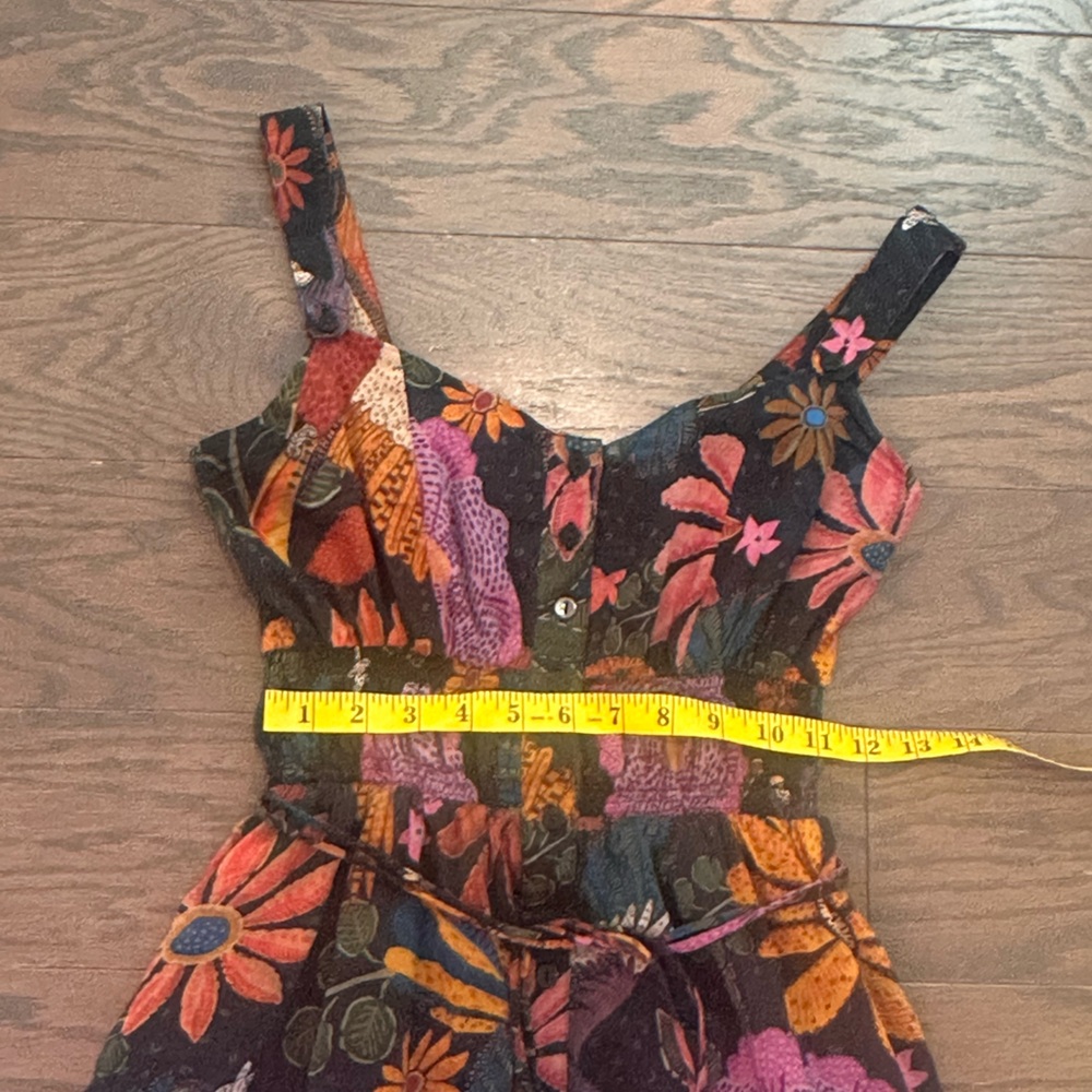 SAL ROSA Cotton/Silk Tropical Print Dress Size XS - Picture 6 of 8